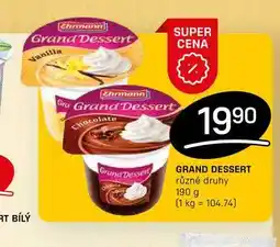 Flop GRAND DESSERT různé druhy 190 g nabídka
