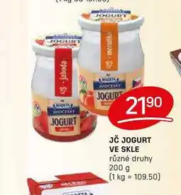 Flop JČ JOGURT VE SKLE různé druhy 200 g nabídka