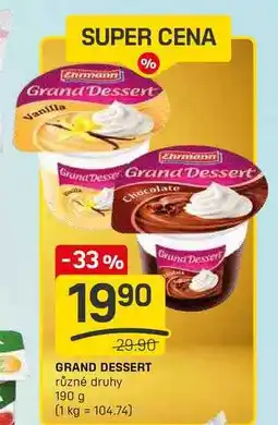 Flop Grand Dessert 190g nabídka