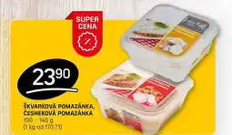 Flop ŠKVARKOVÁ POMAZÁNKA, ČESNEKOVÁ POMAZÁNKA 100-140 g nabídka