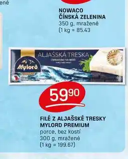 Flop FILÉ Z ALJAŠSKÉ TRESKY MYLORD PREMIUM porce, bez kostí 300 g nabídka