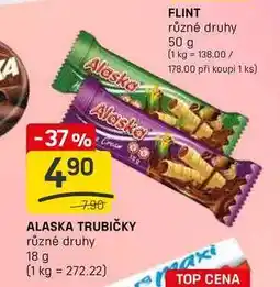 Flop Alaska trubičky 18g nabídka
