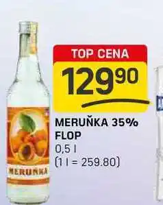 Flop MERUŇKA 35% FLOP 0,5l nabídka