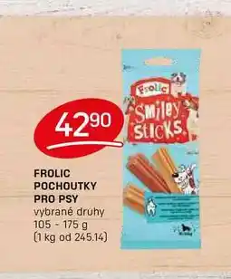 Flop FROLIC POCHOUTKY PRO PSY vybrané druhy 105-175 g nabídka