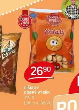 Flop PIŠKOTY DOBRÝ VÝBĚR 250 g nabídka