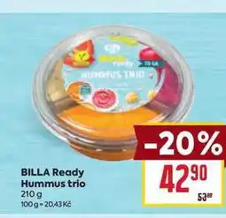 Billa BILLA Ready Hummus trio 210 g nabídka