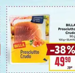 Billa BILLA Prosciutta Crudo 90 g nabídka