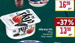Billa Můj skyr 0% 130 g nabídka