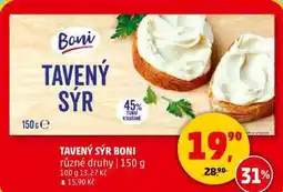 Penny Market TAVENÝ SÝR BONI různé druhy, 150 g nabídka