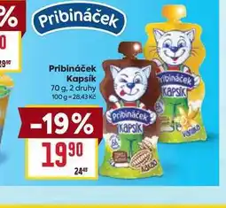 Billa Pribináček Kapsík 70 g nabídka