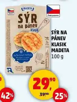 Penny Market SÝR NA PÁNEV KLASIK MADETA, 100 g nabídka
