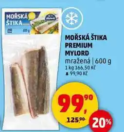 Penny Market MOŘSKÁ ŠTIKA PREMIUM MYLORD mražená, 600 g nabídka