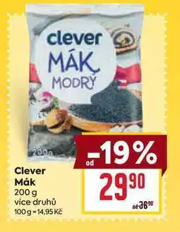Billa Clever Mák 200 g nabídka