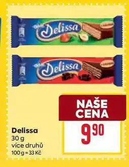 Billa Orion Delissa 30g, vybrané druhy nabídka