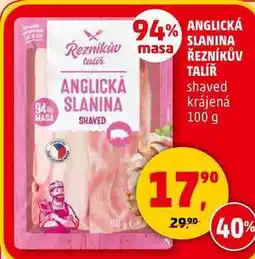 Penny Market ANGLICKÁ SLANINA ŘEZNÍKŮV TALÍŘ, 100 g nabídka