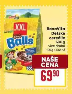 Billa BonaVita Dětské cereálie 600 g nabídka