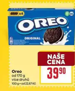 Billa Oreo od 170 g nabídka