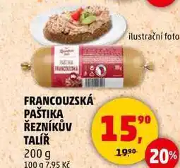 Penny Market FRANCOUZSKÁ PAŠTIKA ŘEZNÍKŮV TALÍŘ, 200 g nabídka