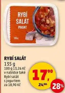 Penny Market RYBÍ SALÁT, 135 g nabídka