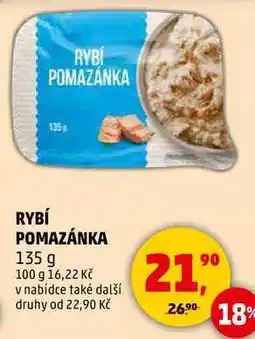 Penny Market RYBÍ POMAZÁNKA, 135 g nabídka