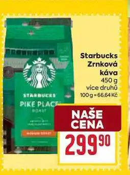 Billa Starbucks Zrnková Káva 450 g nabídka