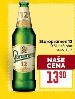 Billa Staropramen 12 0,5l nabídka