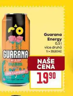 Billa Guarana Energy 0,5l nabídka