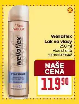 Billa Wellaflex Lak na vlasy 250 ml nabídka