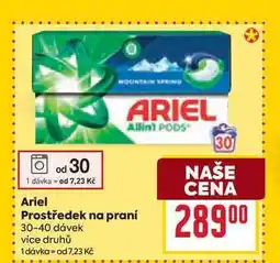 Billa Ariel Prostředek na praní 30-40 dávek nabídka