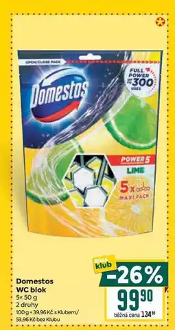 Billa Domestos WC blok 5x 50 g nabídka