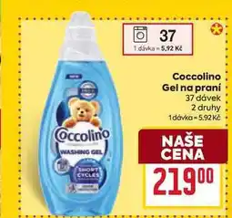 Billa Coccolino Gel na praní 37 dávek nabídka