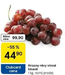 Tesco Hrozny révy vinné tmavé, 1 kg nabídka