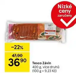 Tesco Tesco Závin, 400 g, více druhů nabídka
