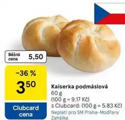 Tesco Kaiserka podmáslová, 60 g nabídka