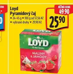 Albert Loyd Pyramidový čaj 24-45 g nabídka