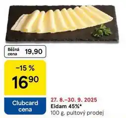 Tesco Eidam 45%, 100 g nabídka