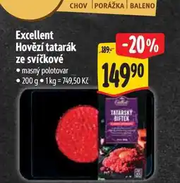 Albert Excellent Hovězí tatarák ze svíčkové 200 g nabídka