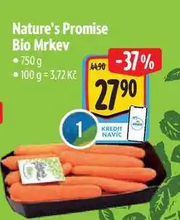 Albert Nature's Promise Bio Mrkev 750 g nabídka