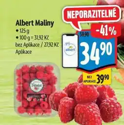 Albert Albert Maliny 125 g nabídka
