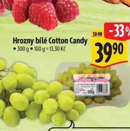 Albert Hrozny bílé Cotton Candy 300 g nabídka