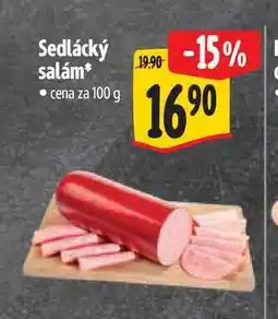Albert Sedlácký salám 100 g nabídka