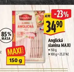Albert Anglická slanina MAXI 150 g nabídka