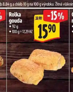 Albert Rolka gouda 92 g nabídka