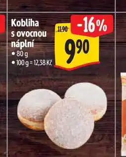 Albert Kobliha s ovocnou náplní 80g nabídka