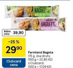 Tesco Farmland Bageta, 175 g nabídka