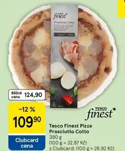 Tesco Tesco Finest Pizza Prosciutto Cotto, 380 g nabídka
