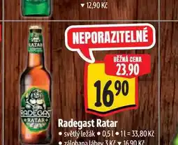 Albert Radegast Ratar 0,5 l nabídka