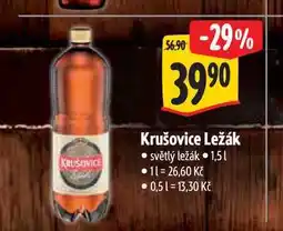 Albert Krušovice Ležák 1,5 l nabídka