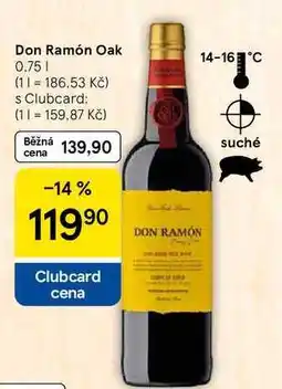 Tesco Don Ramón Oak, 0.75 l nabídka