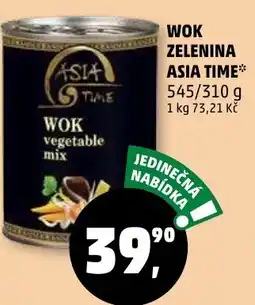 Penny Market Wok zelenina asia time nabídka